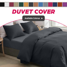 4 Piece Reversible Duvet Cover