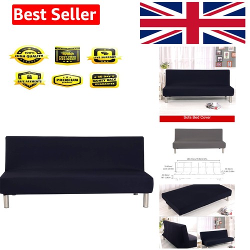 Solid colour armless sofa bed - armless,