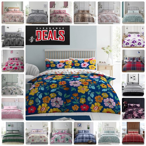 Reversible floral duvet quilt - reversible,