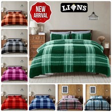 Check Duvet Quilt Cover