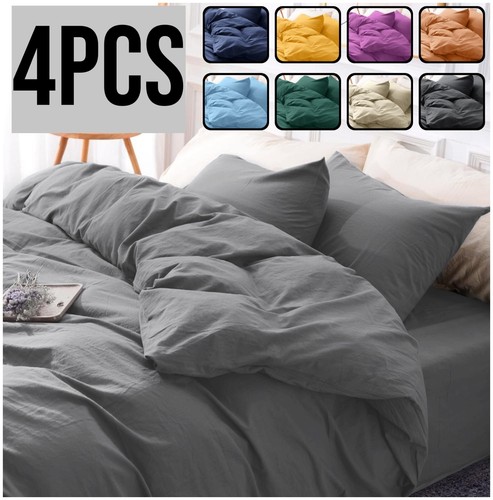 Reversible duvet cover - set, 4