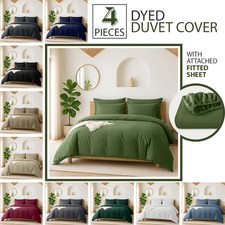 4 Piece Bedding Set Microfiber