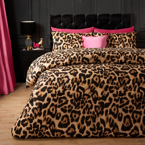 Ohs leopard duvet - leopard, cover