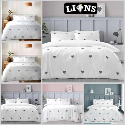 Embroidered duvet quilt cover - duvet,